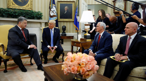 Встреча Трампа и Порошенко