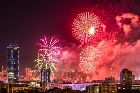 9 Мая 2018 День Победы в Екатеринбурге
