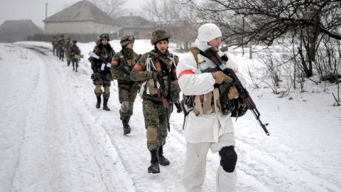 ВСУ Украина военные зима