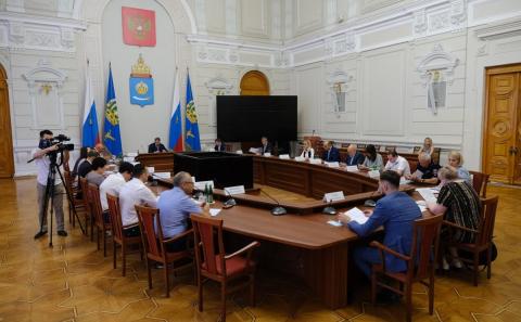 Заседание рабочей при правительстве Астраханской области