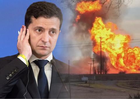 Зеленского предупредили о взрывах на ГТС 