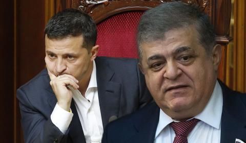 В Совфеде РФ прокомментировали угрозы Зеленского отказаться от переговоров по Донбассу Джабаров отреагировал на слова Зеленского