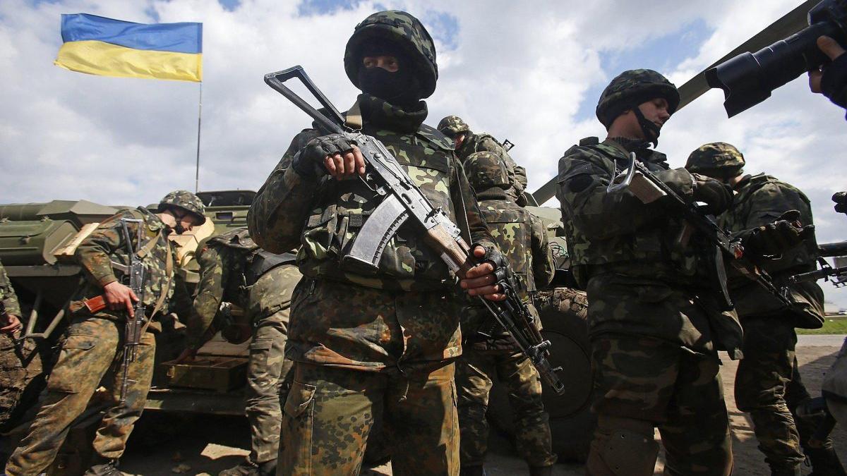 бойцы ВСУ украинская армия