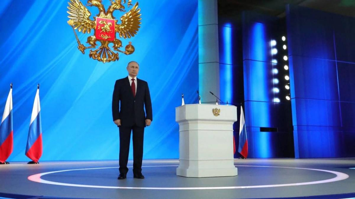 Путин обращение Федеральному собранию Путин обратился к Западу в послании