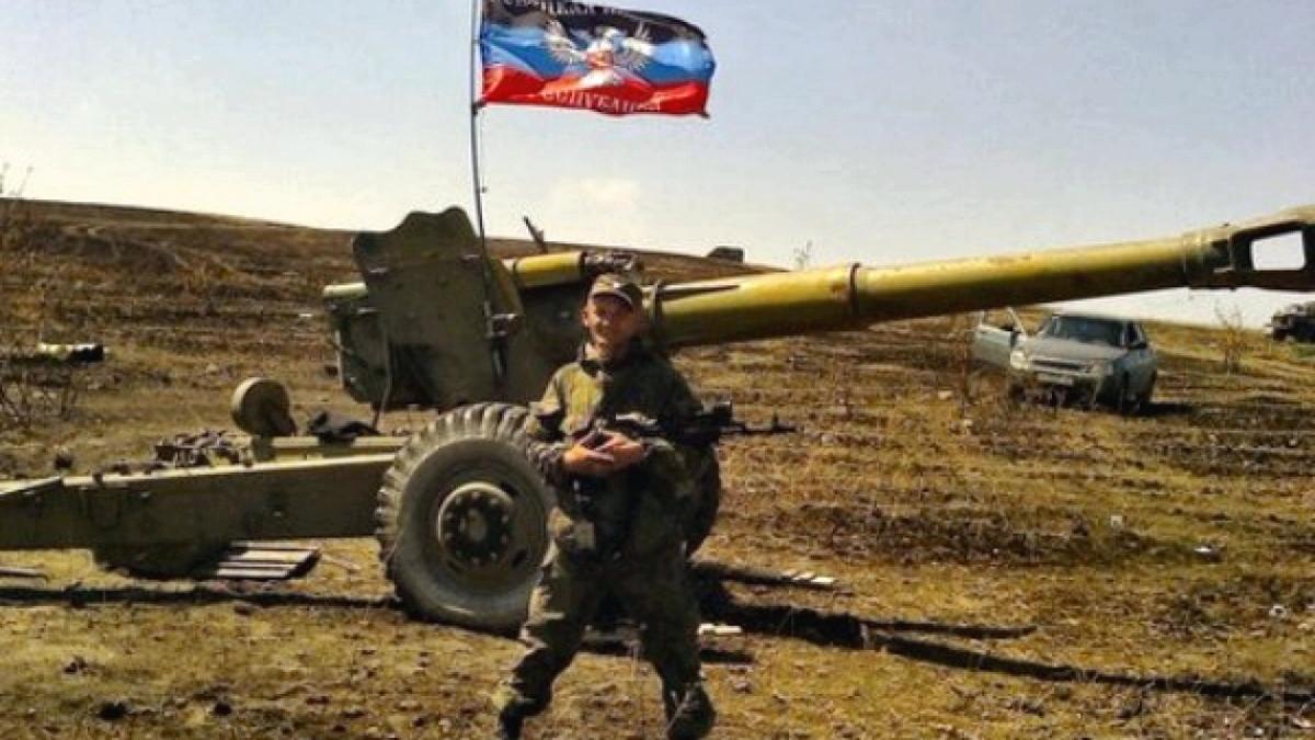 На позиции ДНР Орудие