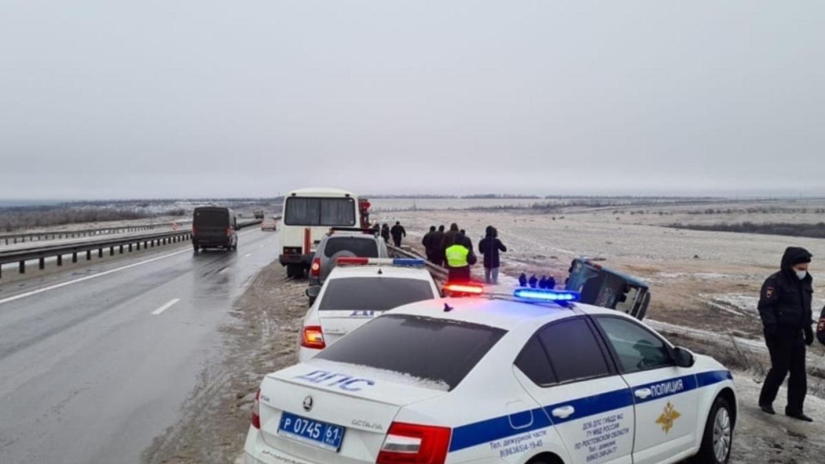 Авария Ростов авария автобус