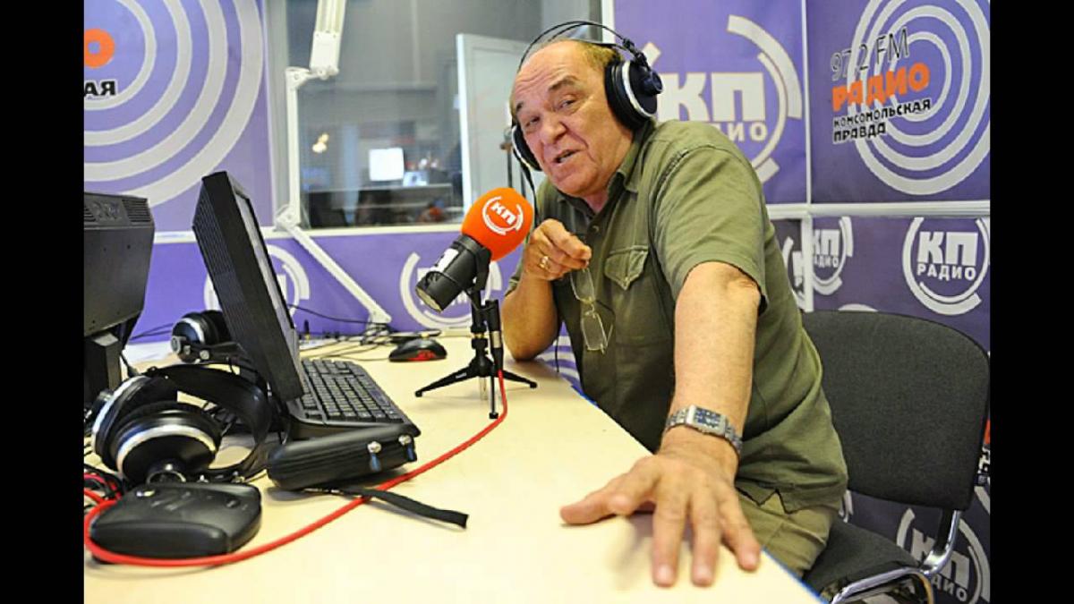 Военный обозреватель Виктор Баранец в студии радио "КП" виктор баранец