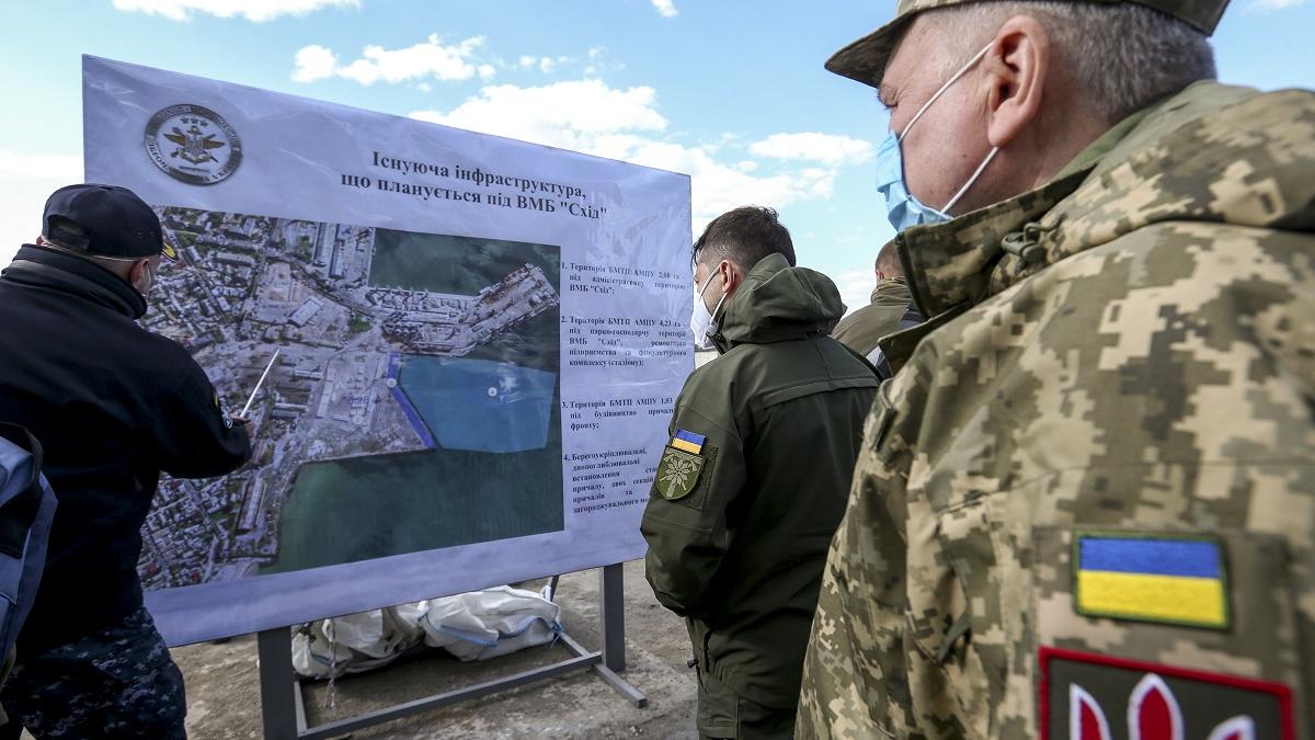 План базы ВМС Украины в Бердянске Владимиров Украина ВМС Бердянск