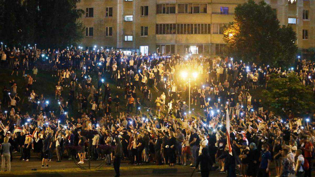 Протесты в Беларуси В Беларуси люди вышли на митинги после победы Лукашенко в выборах президента