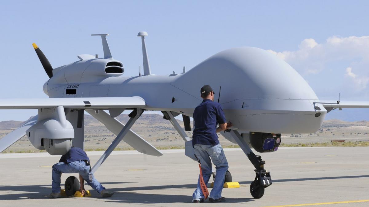 Беспилотник США mq-1c Grey Eagle Беспилотник mq-1c Grey Eagle