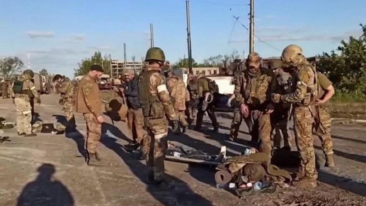 Пленные из "Азовстали"