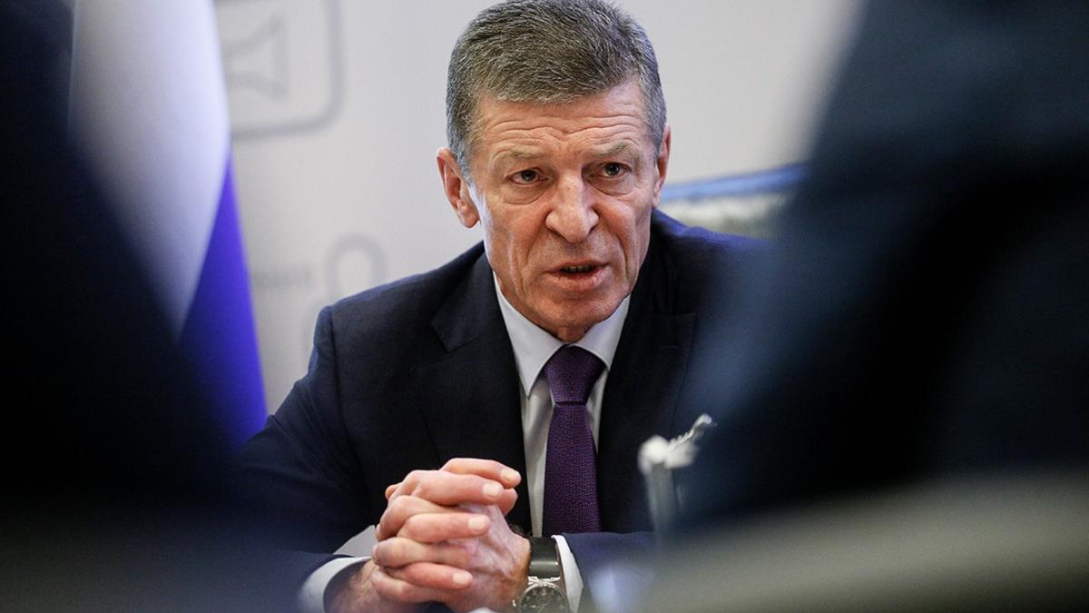 Козак заявил, что РФ в случае геноцида русскоязычных в Донбассе встанет на их защиту Козак заявил, что ЕС создает условия для замораживания конфликта в Донбассе
