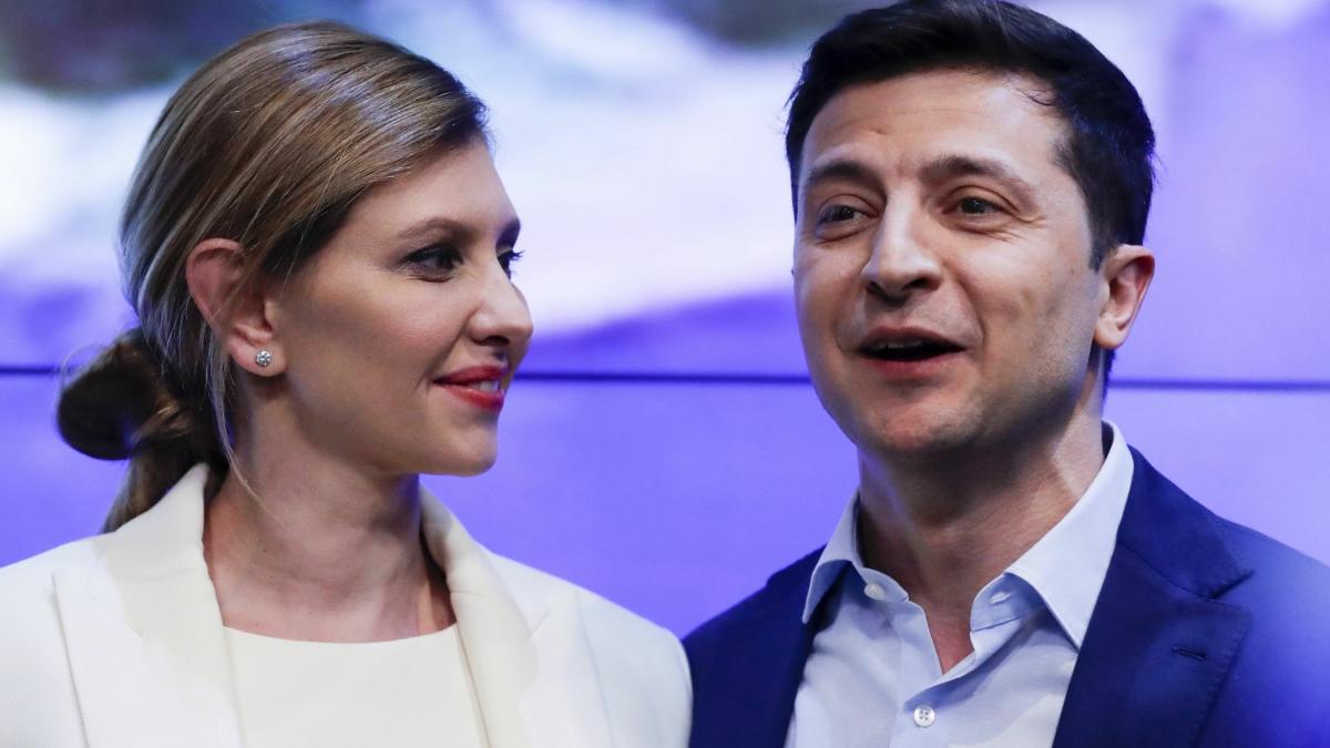 Жена Владимира Зеленского заразилась COVID президент владимир зеленский с женой