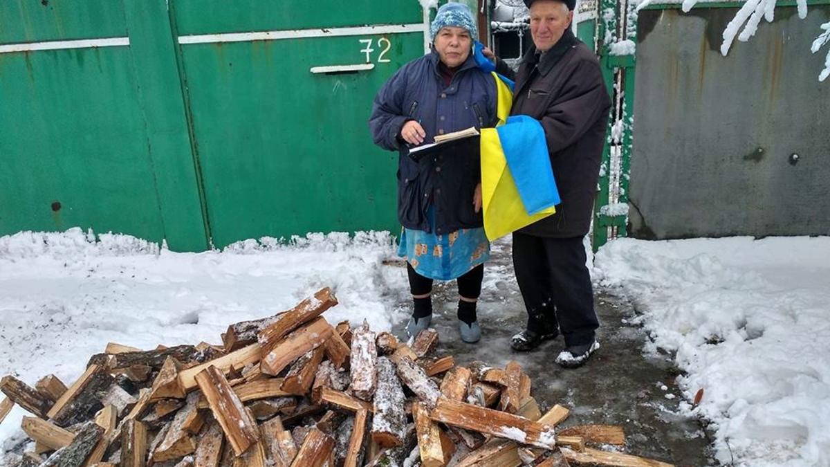 Вместо газа - дрова Дрова