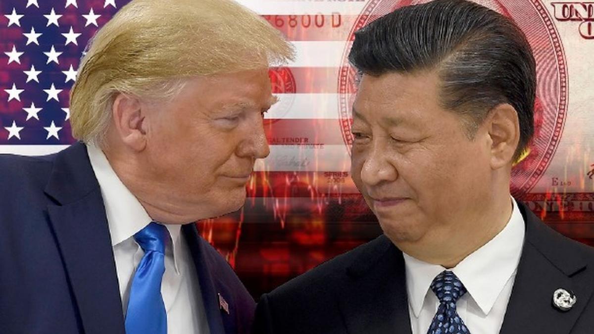 Трамп и Си Цзиньпин Китай распродаст госдолг сша