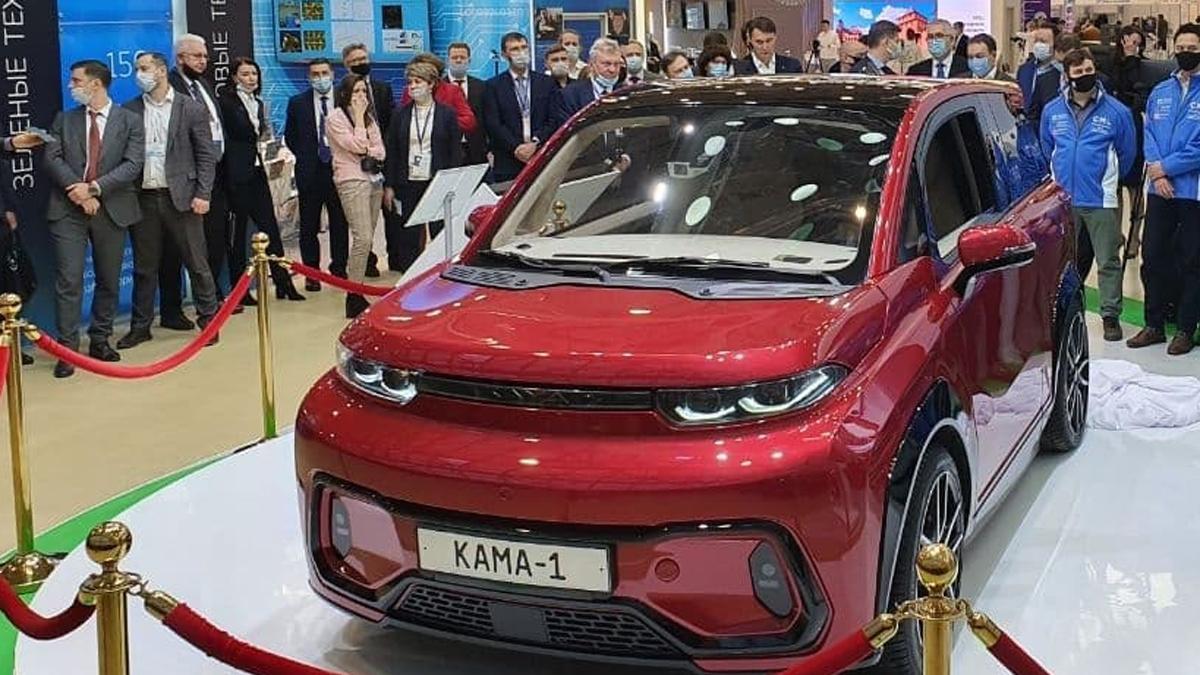 Электромобиль КАМА-1 кама-1 презентация Москва