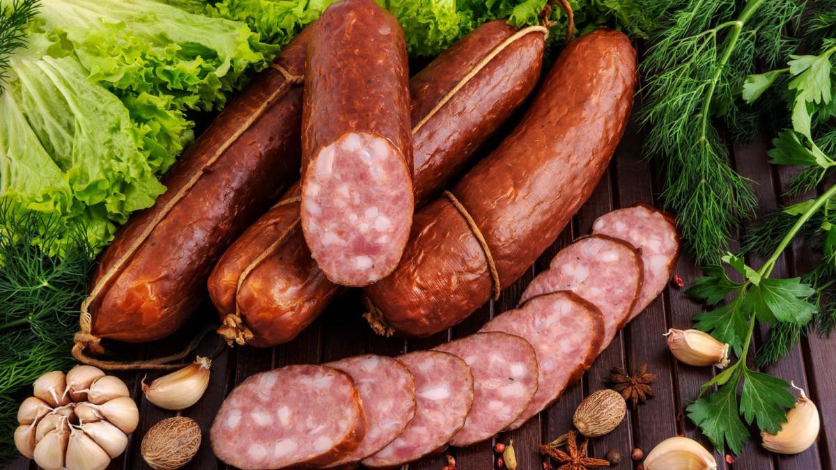 Колбаса магазинная Колбаса разных видов