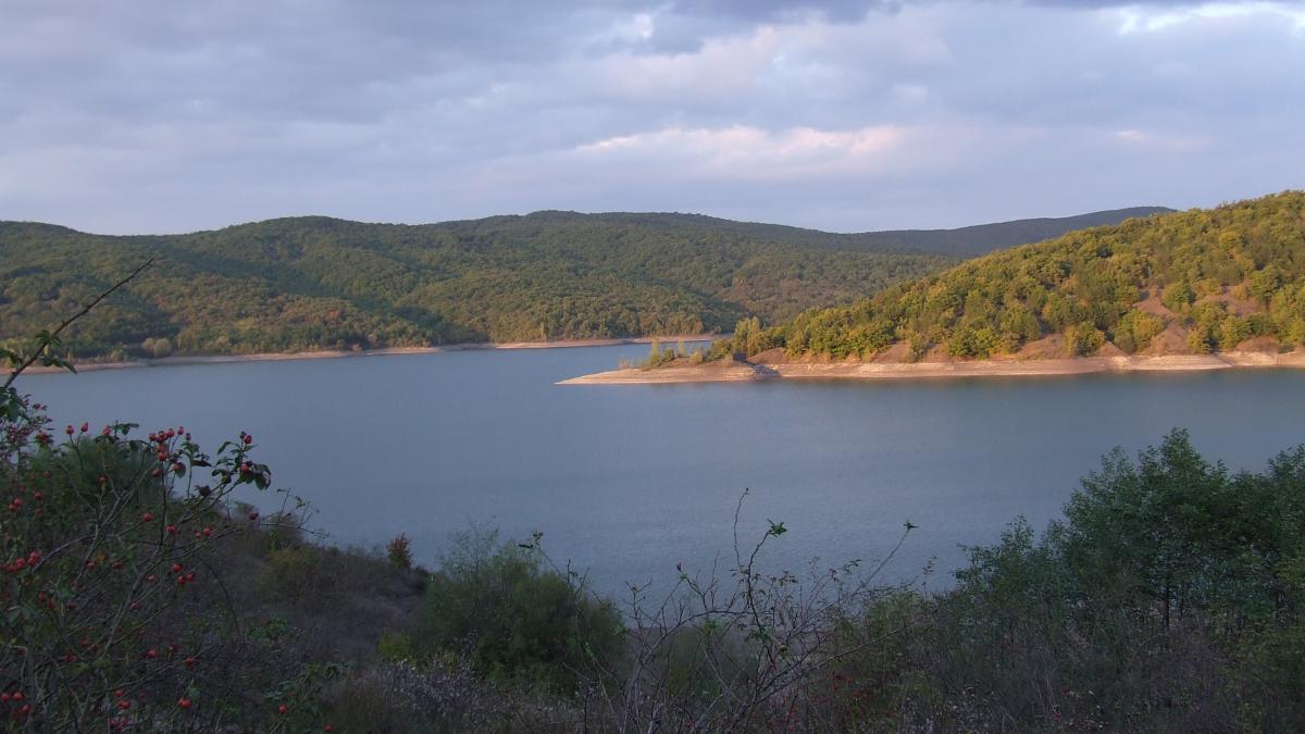 Крымские водохранилища Крым водохранилище горы