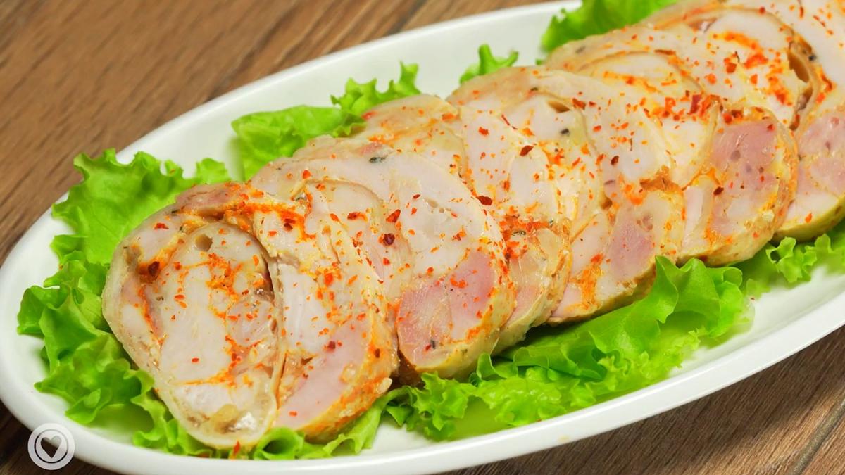 куриный рулет куриный рулет
