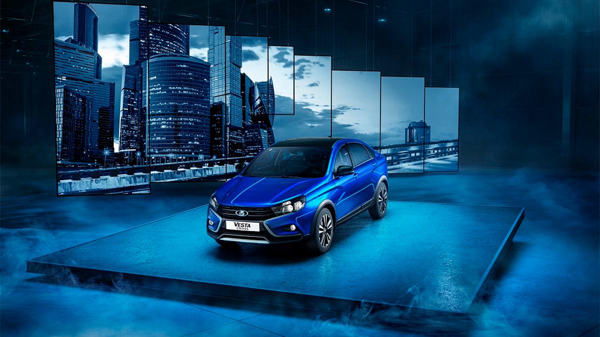 Lada Vesta Cross Black Lada Vesta Cross Black фото
