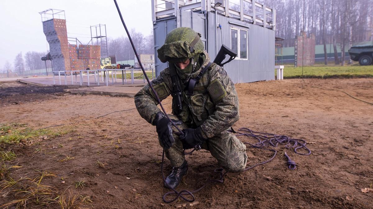 Российский военный Отправят ли мобилизованных в территориальную оборону