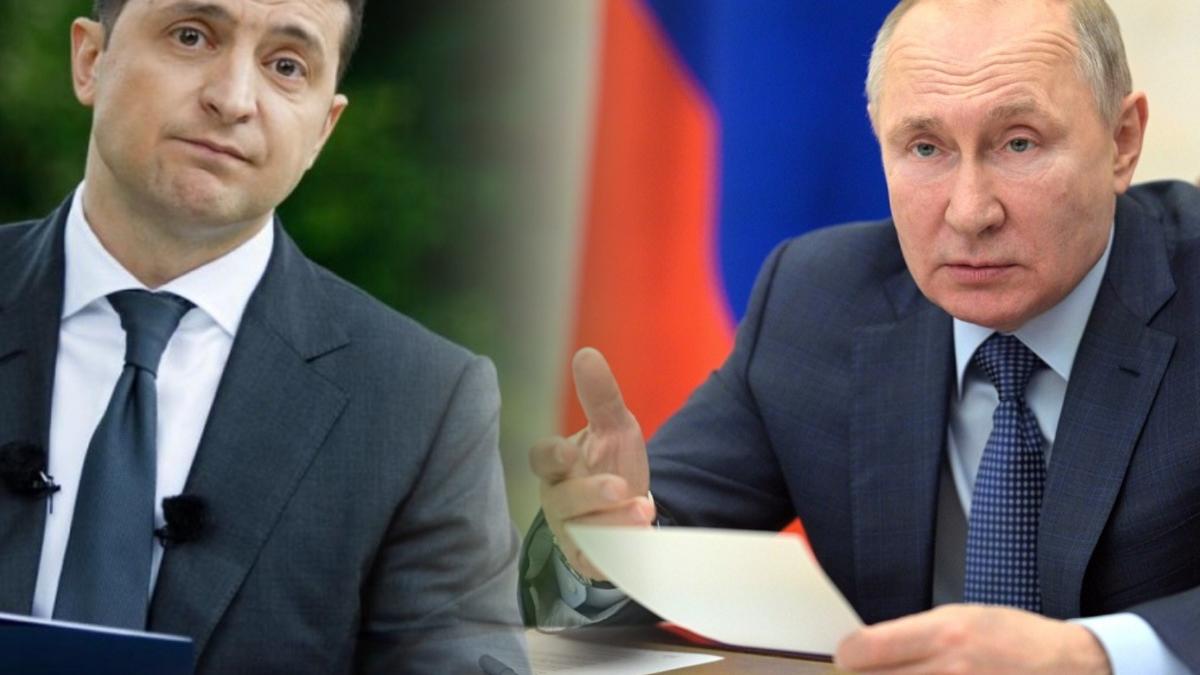 Зеленский и Путин, Донбасс Зеленский предложил Путину встретиться в Донбассе