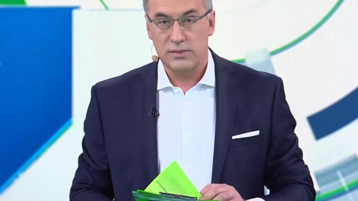 Андрей Норкин в студии программы "Место встречи" андрей норкин