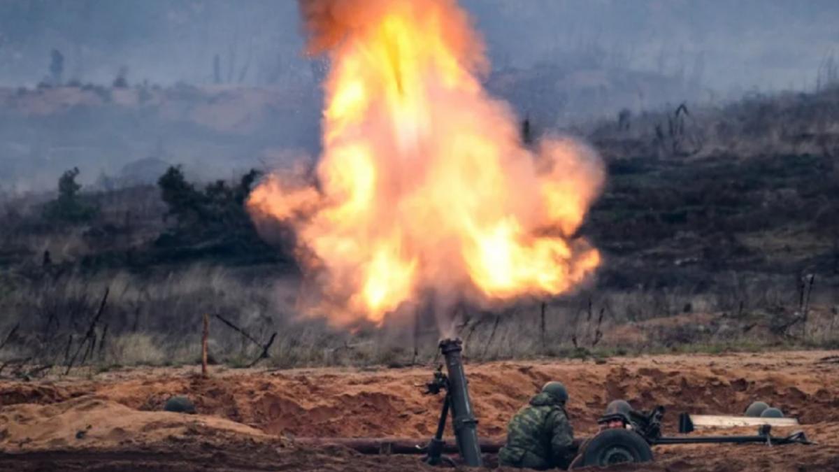 Донбасс обстрел ВСУ