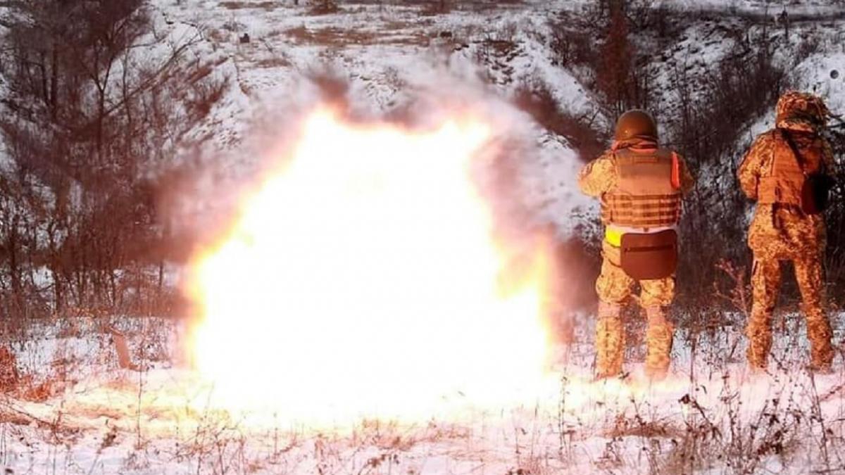 ВСУ огонь Донбасс удар