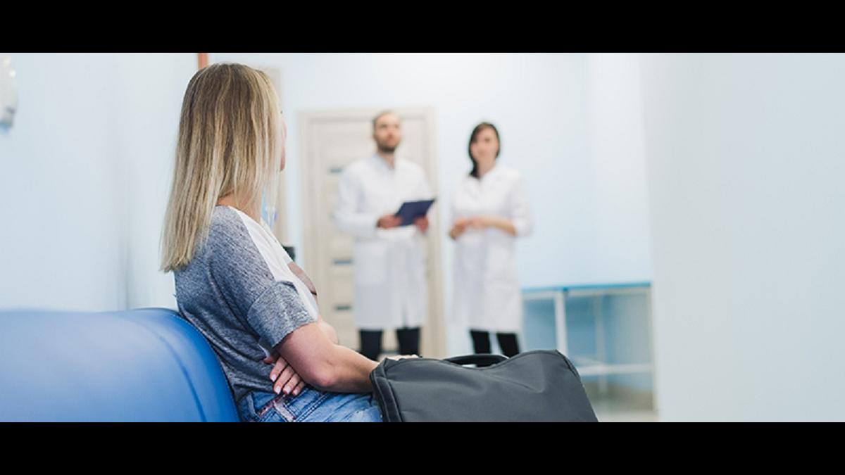 Пациент в клинике