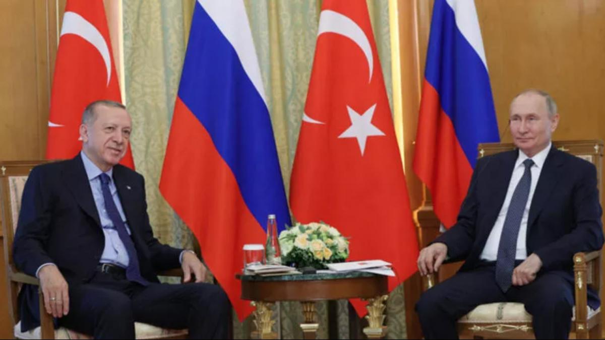 Путин и Эрдоган в Сочи Путин поблагодарил Эрдогана за содействие в зерновом вопросе