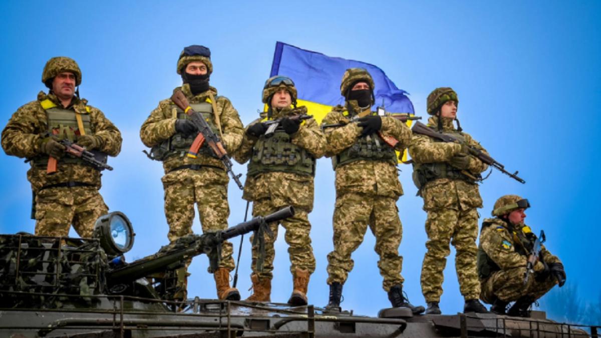 Украинские военные Украинские военные