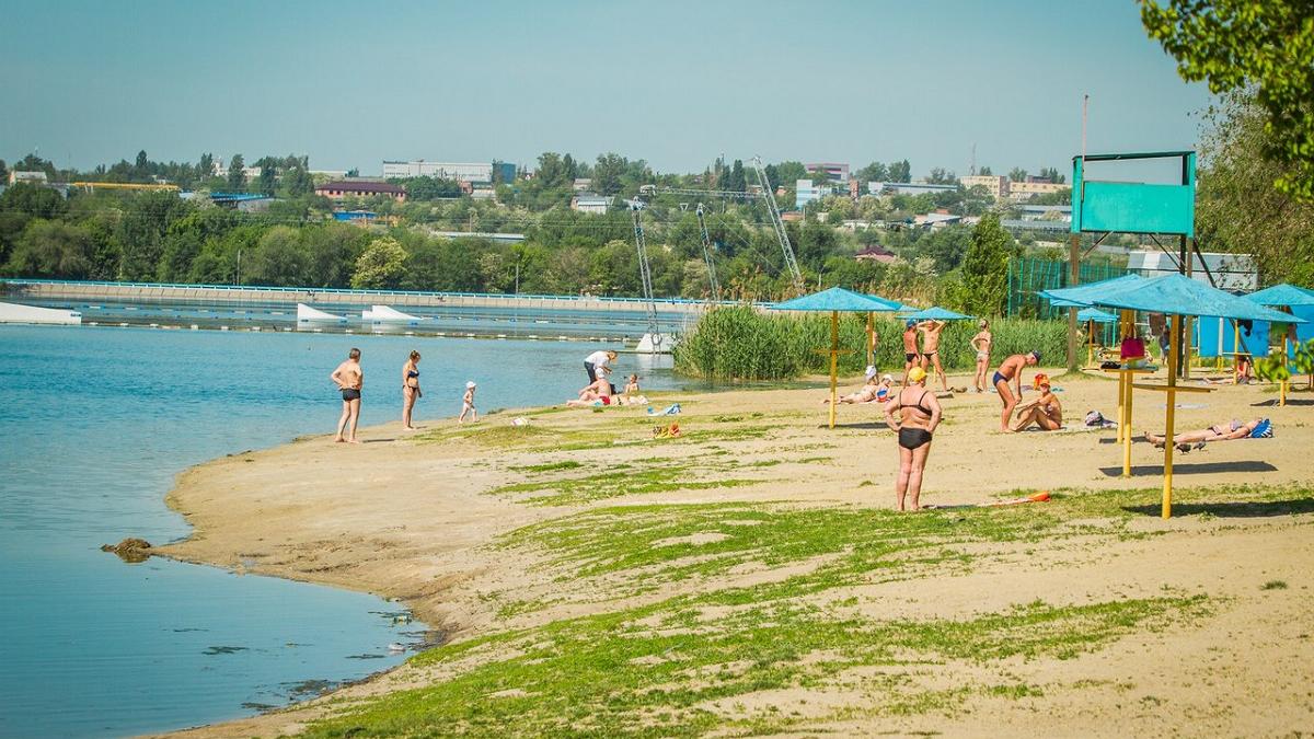 Пляж в Ростове Ростов купальный сезон пляжи