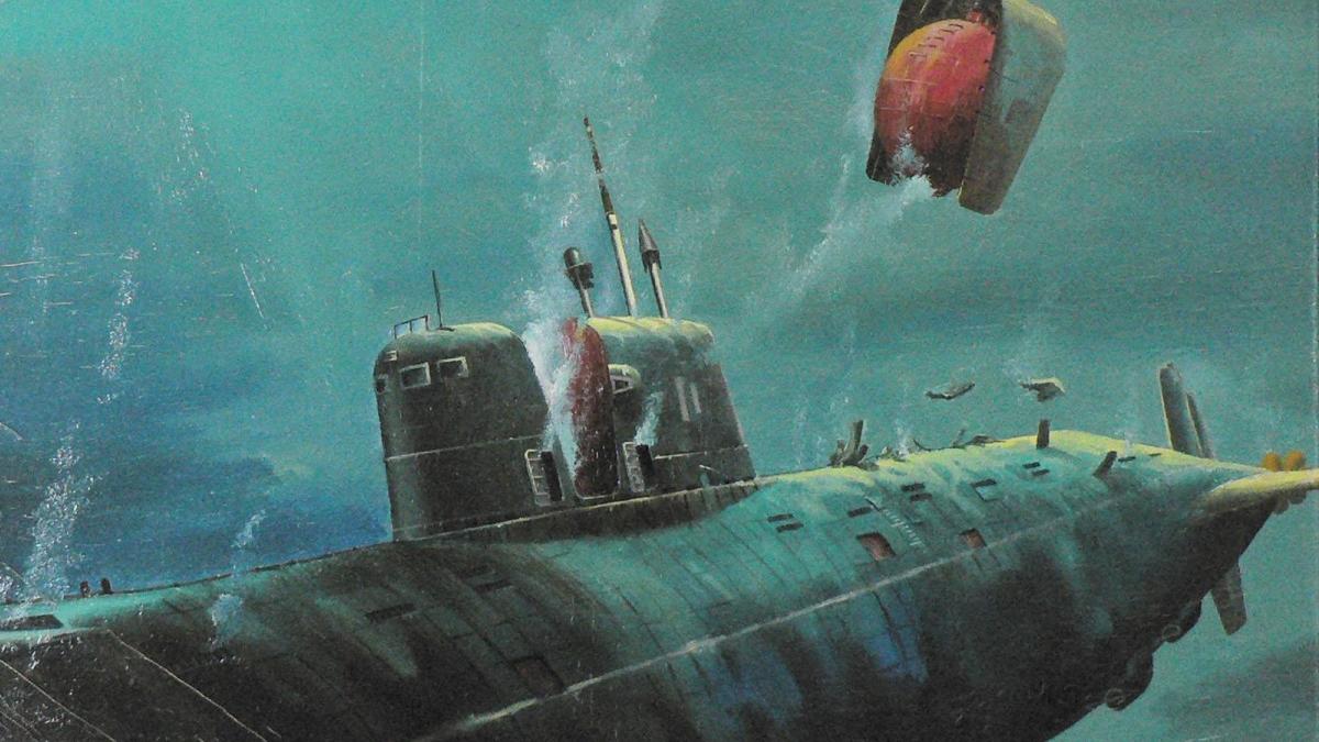 затонувшая подводная лодка подводная лодка Арктика Чернобыль