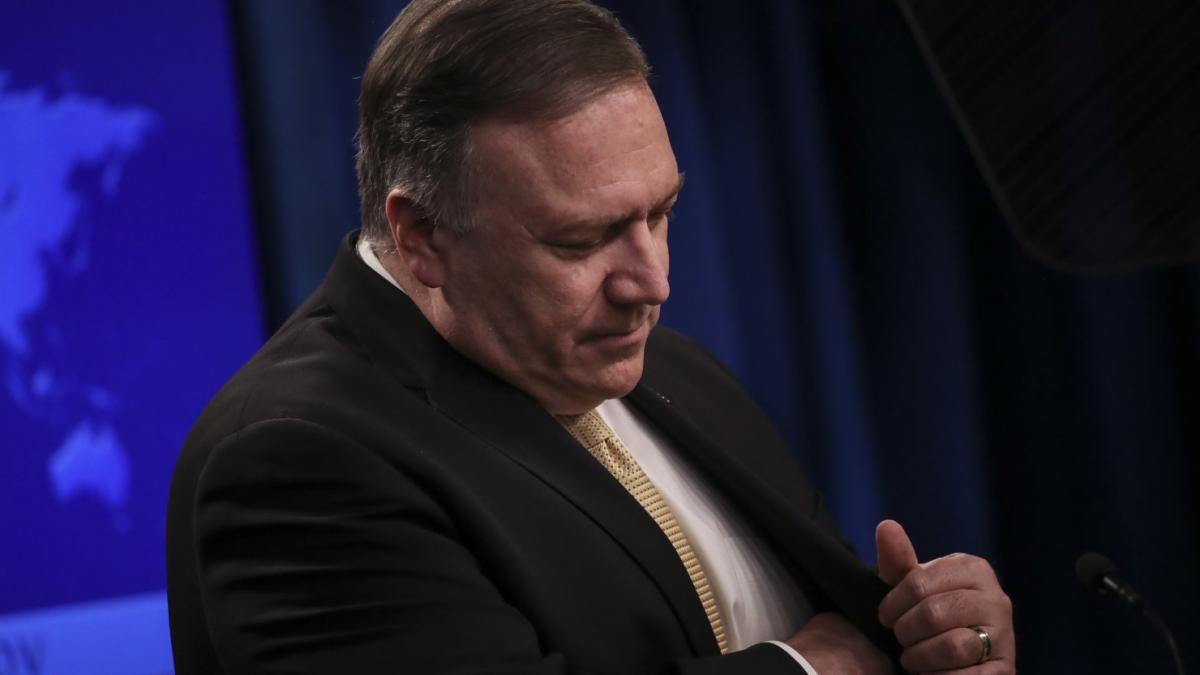 Госсекретарь США Майк Помпео Майк Помпео