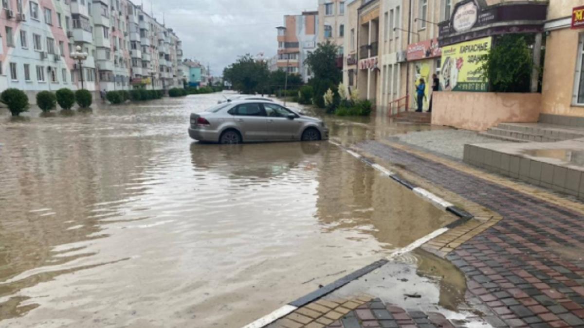 Потоп в Керчи Керчь вода