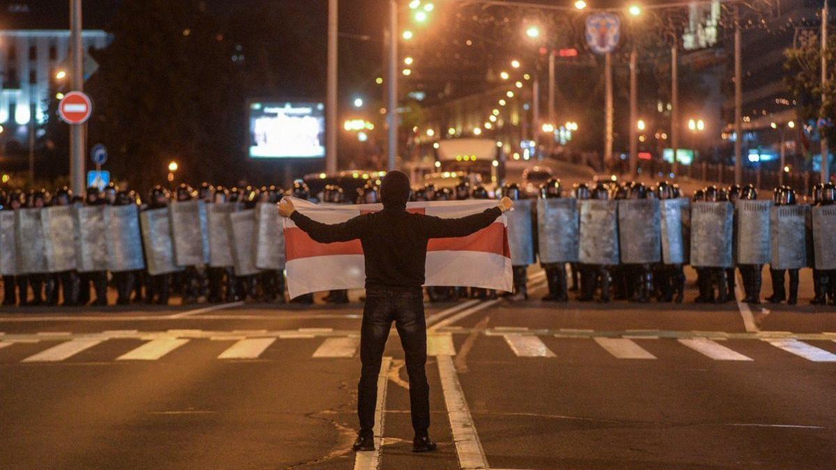 Подразделения силовых структур ушли с улиц Минска Протесты в Минске