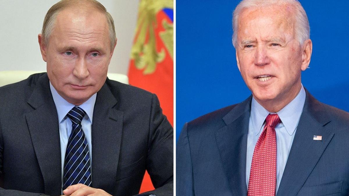 Владимир Путин и Джо Байден Владимир Путин и Джо Байден