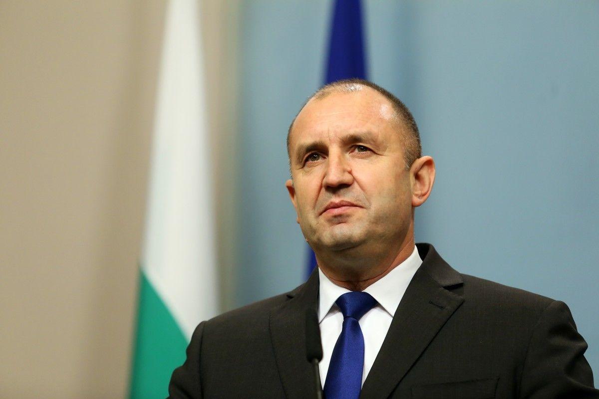 Румен Радев, президент Болгарии