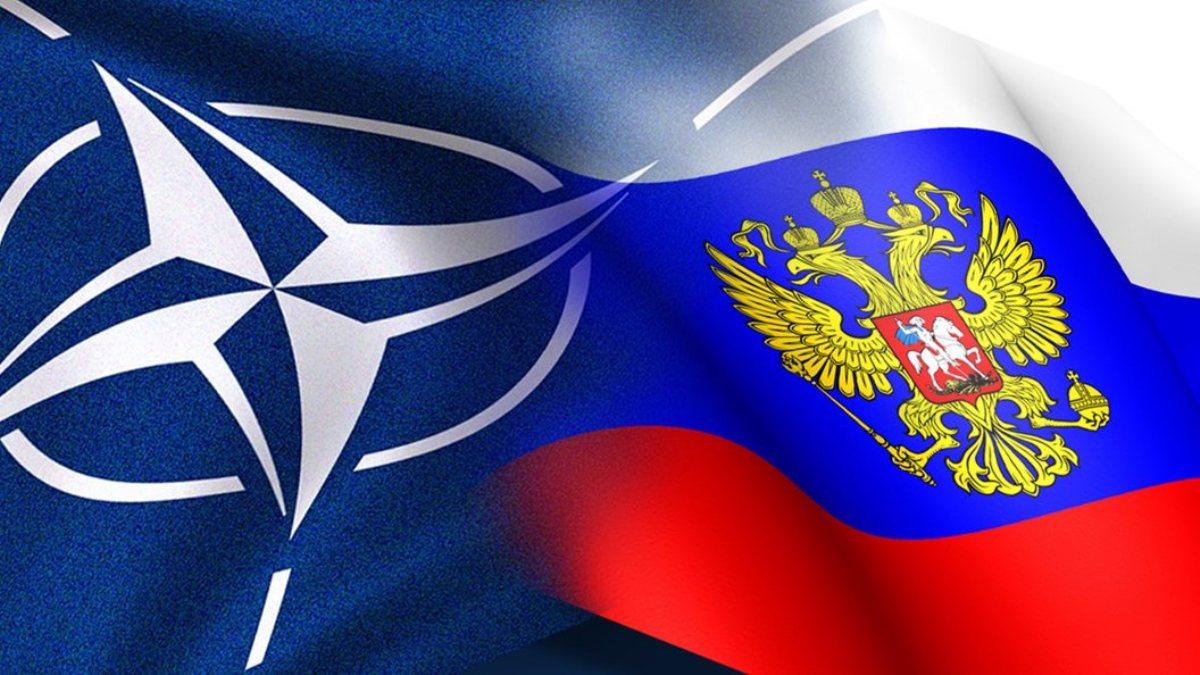 Россия и НАТО Флаг России и НАТО
