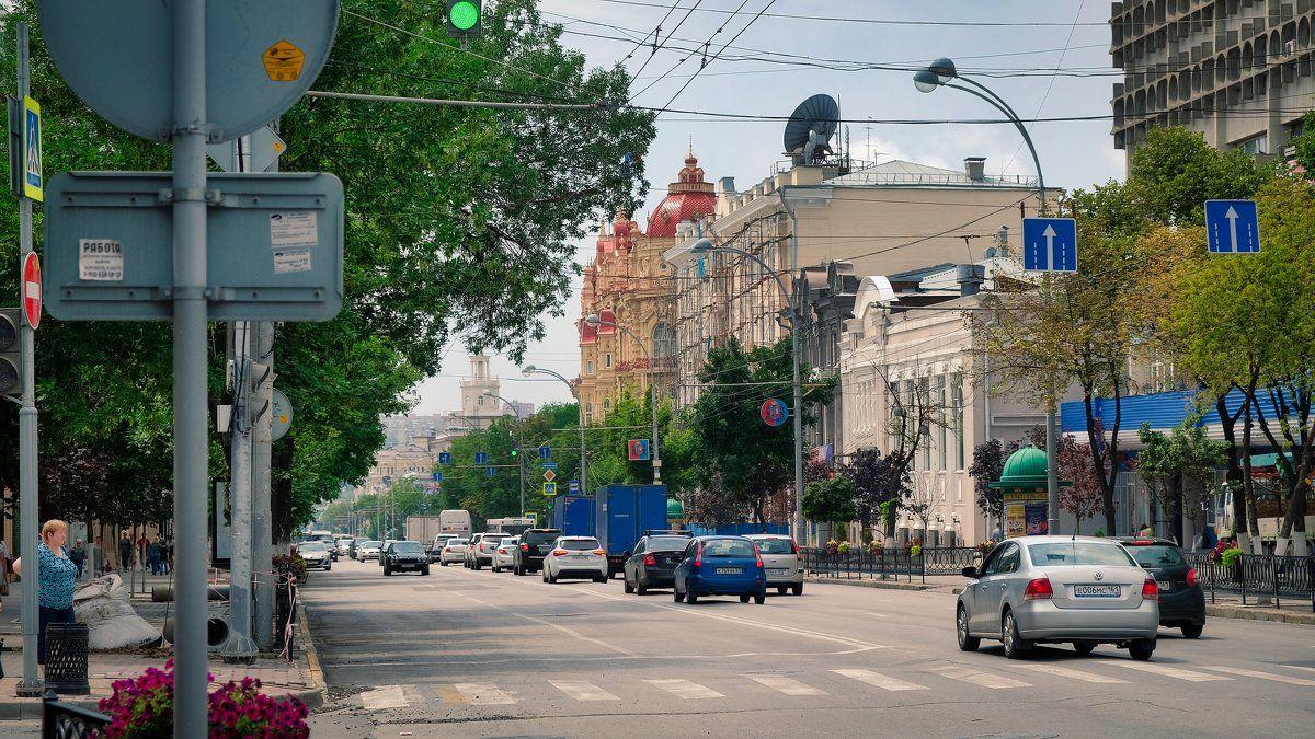 улица в городе Ростов-на-Дону город Ростов-на-Дону картинка