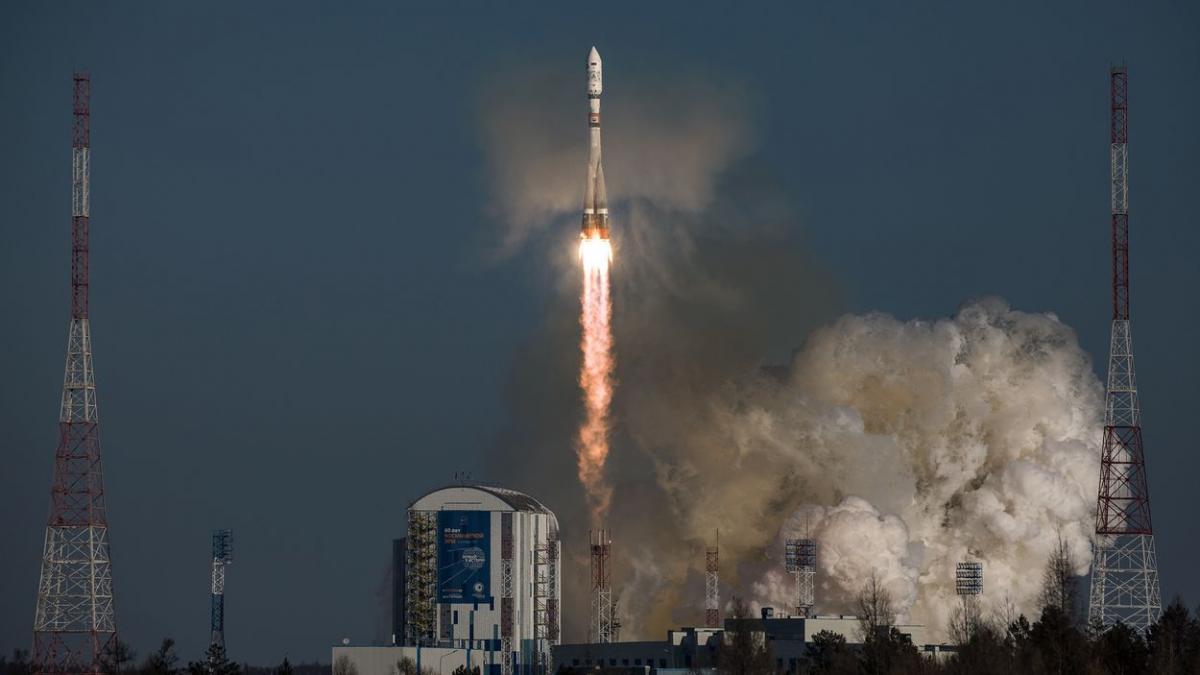 Запуск ракеты с космодрома "Байконур" Россия повторила космический рекорд 30-летней давности