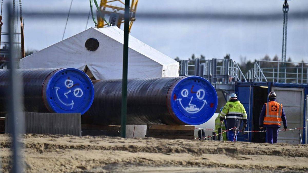 Строительство газопровода "Северный поток-2" газопровод северный поток 2
