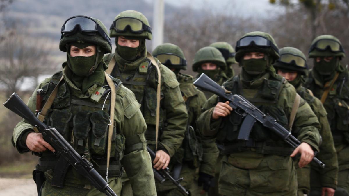 Российские солдаты в Крыму ВС РФ