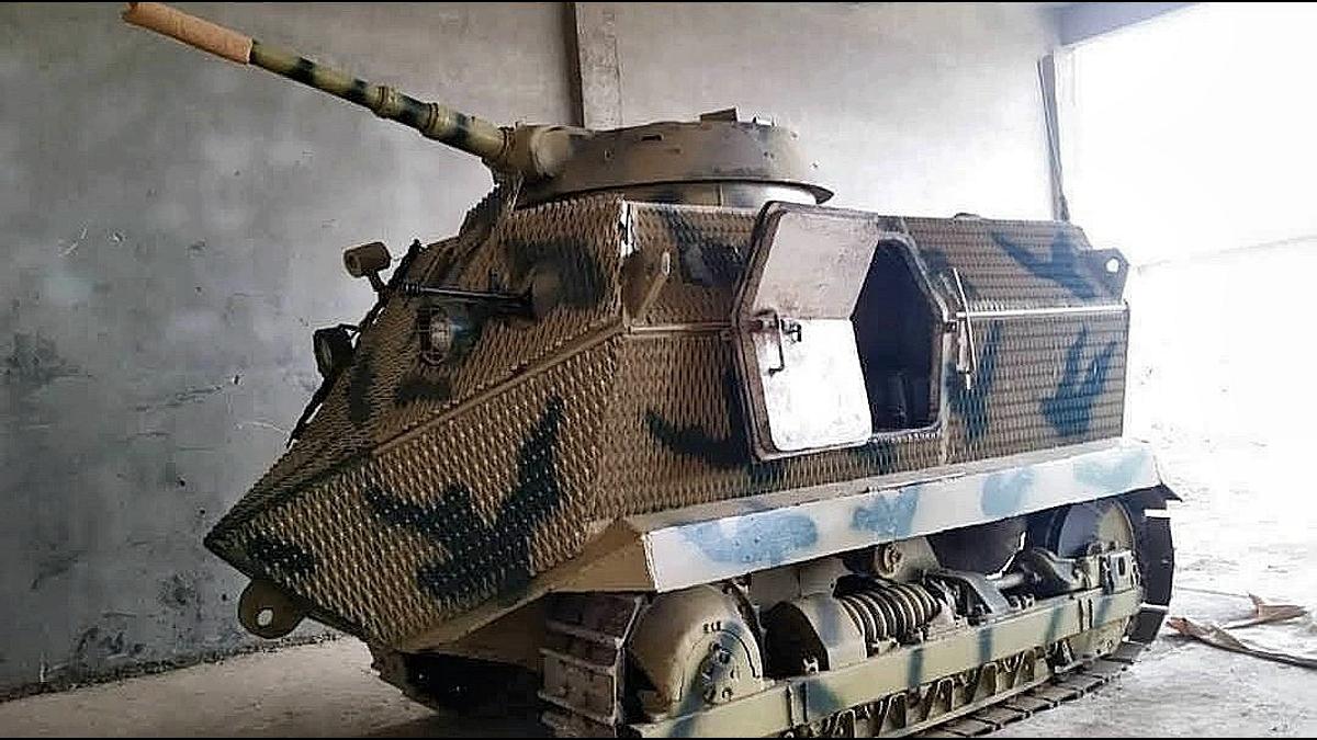 Курды устанавливают на самодельные броневики башни от БМП-1 Бронемашина