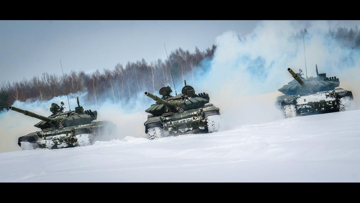Танковые учения Танковые учения