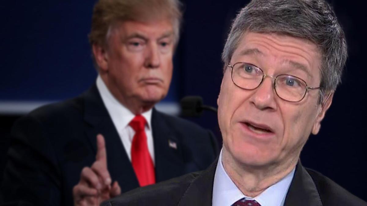 президент США Дональд Трамп и экономист Джеффри Сакс Дональд Трамп и Джеффри Сакс