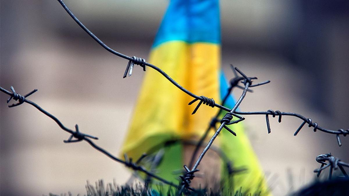 Украина за колючей проволокой Украине грозит распад