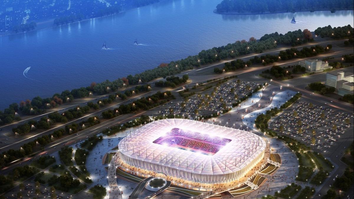 ЧМ-2018 В Ростове оценили строительство дорог возле стадиона «Ростов-Арена»