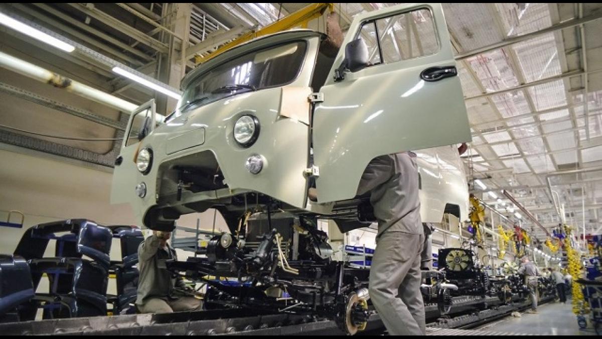 Ульяновский автозавод Производство УАЗ-452